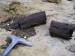 Nechranice přehrada - zkamenělé sideritové dřevo